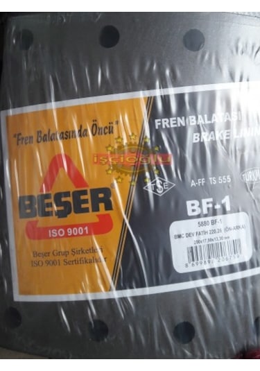 BEŞER 5880 BF11 FREN BALATASI BMC DEV FATİH PRO 1 TAKIM