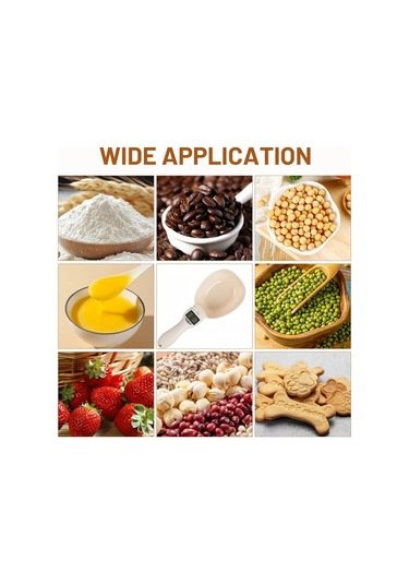 Elmpaly Beyaz Dijital Mutfak Terazisi Hassas 0 1g 800g Tare Ölçüm Kaşığı Lcd Ekran