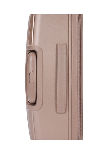 Benetton Büyük Boy %100 Polipropilen Valiz Şampanya 14bnt8002 Kahverengi