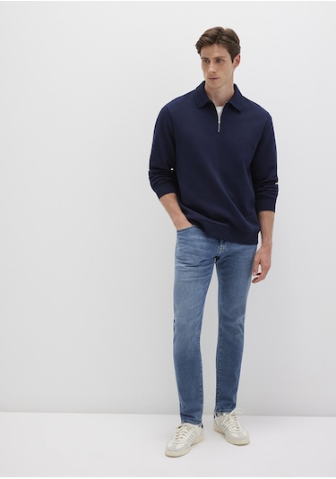 Mavi - Jake Sporty Indigo Puslu Jean Pantolon 0042290651 Mavi