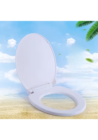 Klozet Kapağı Dayanıklı Ve Hijyenik Wc Kapağı Beyaz
