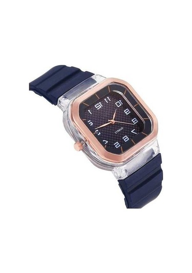 Bosphorusboutique02 Kahverengi Kuvars Analog Kadranlı Spor Kadın Saati, Silikon Kayış, Rahat, Moda, Gündelik, Öğrenci İçin Kahverengi