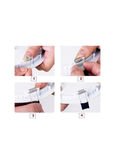 Helios Opto 3w Sıva Altı Yuvarlak Panel 3200k Günışığı Işık Hs 10