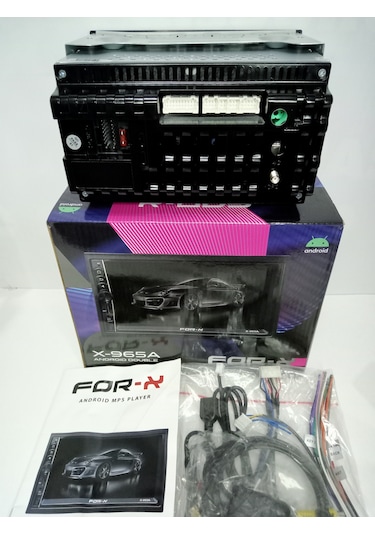 For-x Android Double Teyp – For-x X-965A Car Play – Park Kamerası
