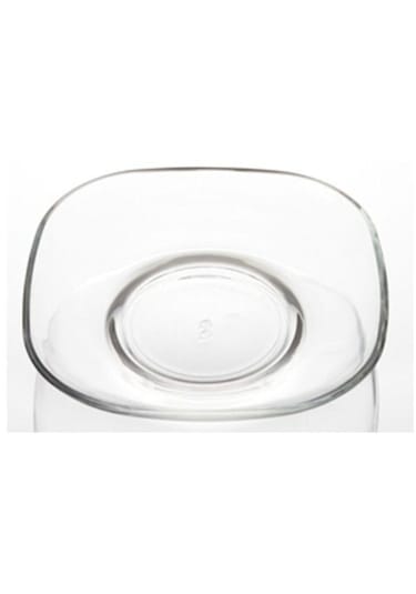 Lav Çay Tabağı 6lı Zen277 Şeffaf