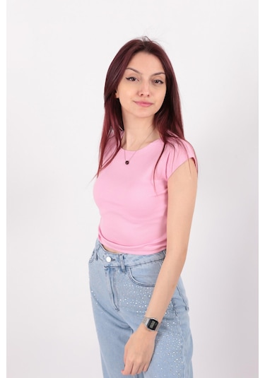 Busem S0015601 Kadın Bluz Şekerpembe