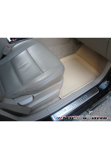 Kia Sorento Bej Paspas. Sorento 3D Havuzlu Paspas 2009-2012