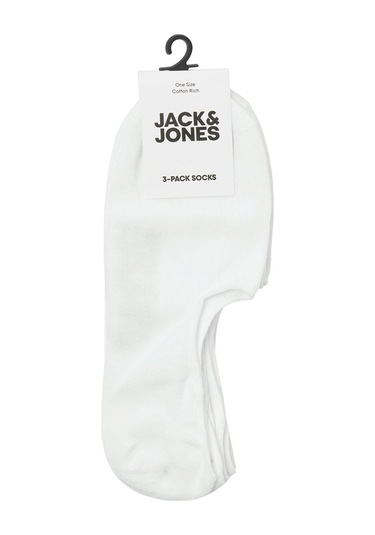 Jacdouglas Multı Short Sock 3 Pack Noos Beyaz12260080 Siyah
