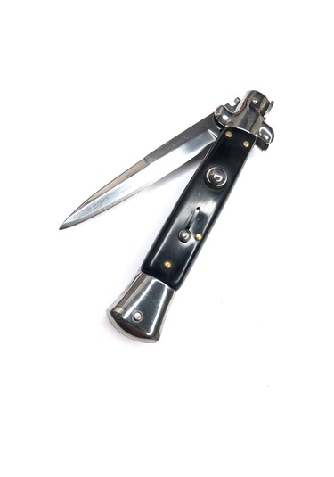 Taşkafa Akc Otomatik Çakı Siyah Bayaz 21 CM Siyah