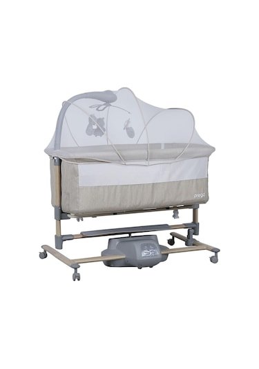 Prego Carmela Elektrikli Anne Yanı Beşik - Bej