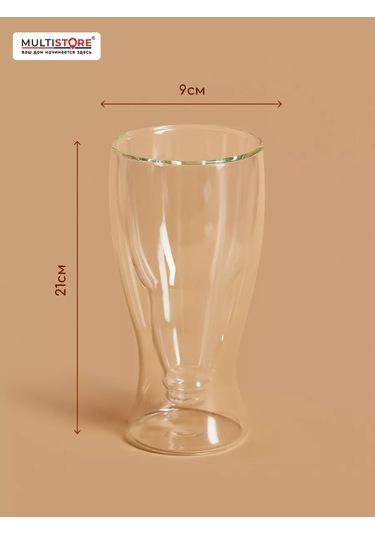 Multıstore 400 Ml Çift Duvarlı Bardak 185446445 Beyaz