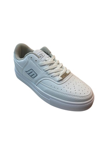 M.p. 232-1291 Zn Beyaz Cilt Sneaker Ayakkabı Beyaz