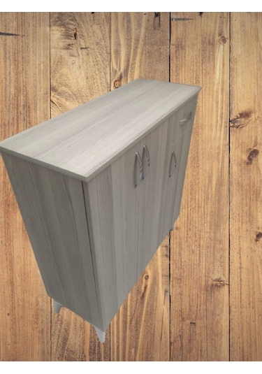 Ayakkabılık Çok Amaç Model Parlak Cordoba Hard Suntalem Demonte Ceviz