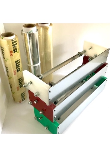 30 300 Rulmanlı Streç Kesme Aparatı + Streç Film 30 Cm'lik