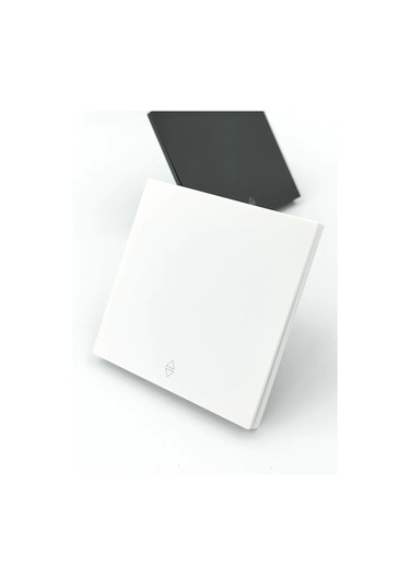 Tocterra Beyaz Tek Tuşlu, Geçişli, Işıklandırmasız Anahtar 450923132