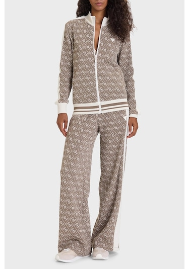 Guess Bayan Sweat V5bq16 K1990 Fngy Kahve Kahve