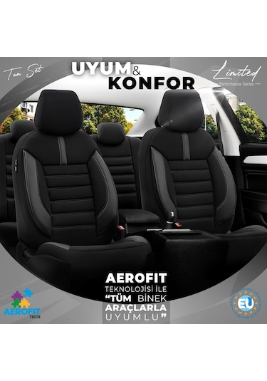 Otom Limited Design Ekstra Destekli Oto Koltuk Kılıfı
