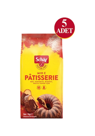 Schar Mix C Patisserie Glutensiz Un 5 x 1 KG