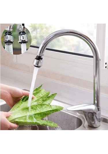 Pratik Su Tasarruflu 2 Modlu Musluk Başlığı Kısa Lisinya Çok Renkli