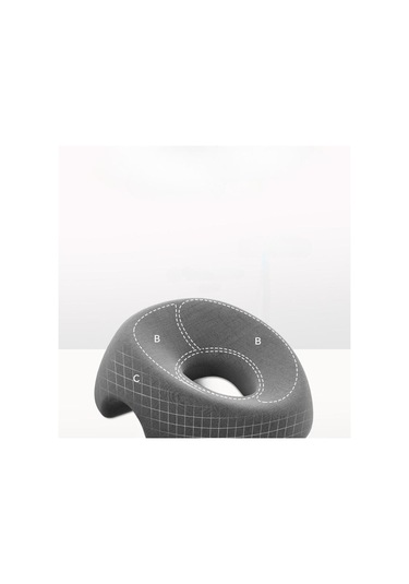 Homyl Masaj Yastığı, Güzellik Salonu Destek , Hafif, Çok Gri