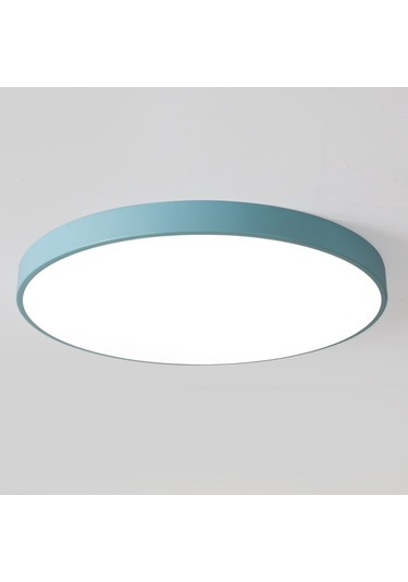 Macaron Yuvarlak Tavan Lambası, Beyaz Işık For 30cm Diğer Diğer