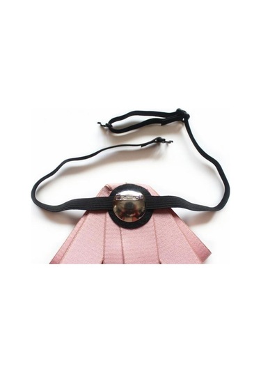 Homyl Şerit Papyon Broş Boyun Kravat Kokteyller Parti Mezuniyet Pembe