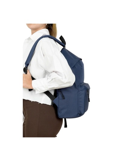 Rakerplus Lacivert 42x29x14 Cm Unisex Klasik Sırt Okul Çantası Lacivert