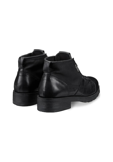 Bot Erkek Oxm003606 Oxs Frank 0036 Mıd M Leather/nylon Black Siyah