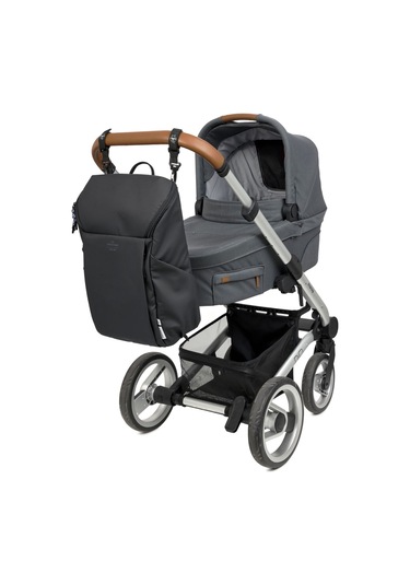 Lassig Slender Up Bebek Bakım Sırt Çantası Black Siyah