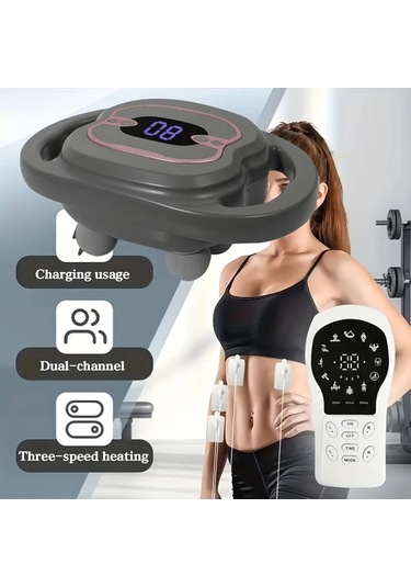 Fochsia Beyaz Renkli Taşınabilir Mini Vücut Masaj Aleti Sırt Ve Tüm Vücut Masaj Cihazı Altın