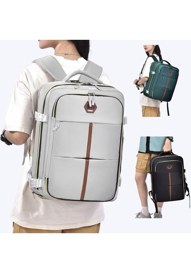 Tongxida Weıxıer B717 Büyük Kapasiteli Seyahat Omuz Çantası Basit Öğrenciler Evrensel Okul Çantası Kırmızı Yeşil