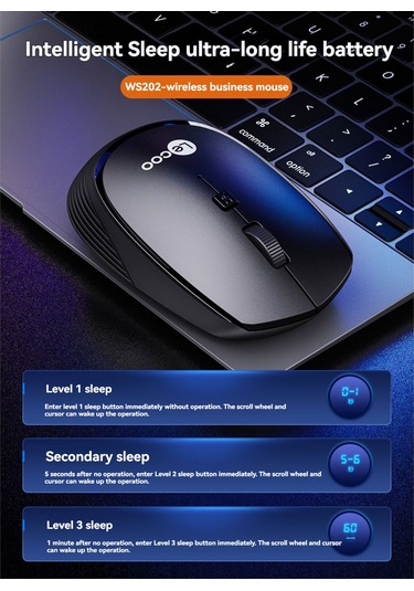 Maiyame WS202 Kablosuz Evrensel Oyuncu Mouse