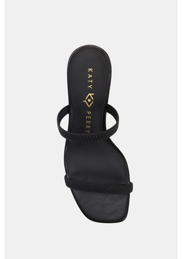 Katy Perry The Leilei Kadın Siyah Topuklu Terlik Siyah