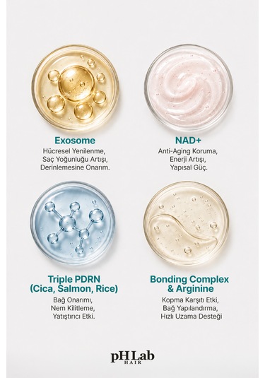 Phlab Hair Exosome Nad+ & Triple Pdrn Bonding Saç Maskesi 200 G