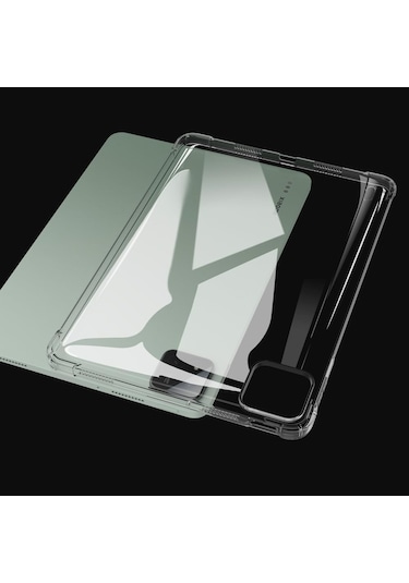 Xiaomi Mi Pad 7 / 7 Pro 11.2inç 2025 Kılıf Darbelere Dayanıklı Şeffaf Kapak Kapaklı Kılıf