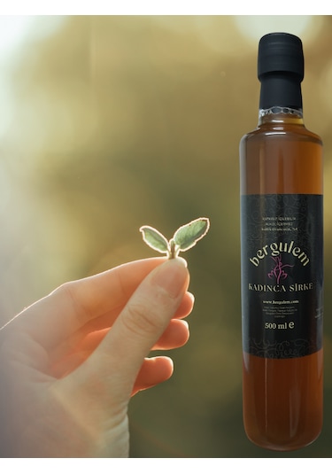 Bergulem Doğal Kadınca Hayıt Sirkesi 500 ML