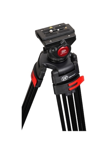 Dp 999 Professional Video Kamera Tripod 194m Akışkan Hidrolik Kafa