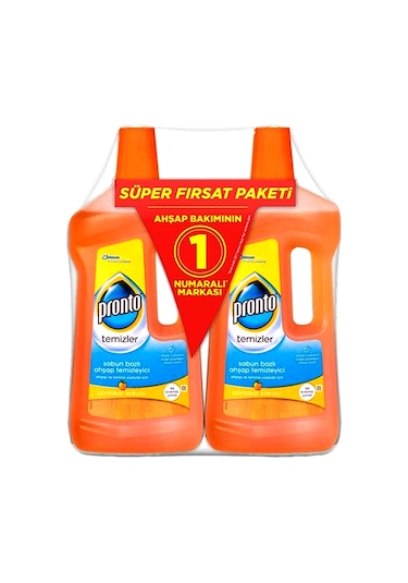 Pronto Ahşap Parlatıcı ve Temizleyici Portakal 2 x 750 ML