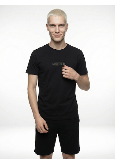 Loft Regular Fit Siyah Erkek T-shirt Lf2042340