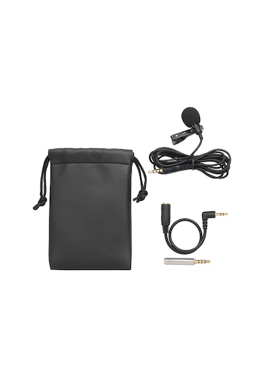 Lemestar "yüksek Hassasiyetli 3.5mm Klips Mikrofon - Akıllı Telefon Ve Bilgisayarlar İçin Taşınabilir Set"