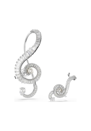 5720866 Swarovski Küpe Ss25 Capsule:ce Whı/rhs Metalik