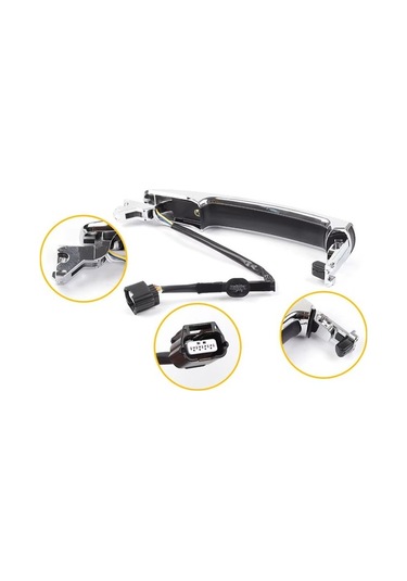 Besthome1 Araba Dış Kapı Kolu Ön Sol Ve Sağ Yan Kapı Kolu Nissan X-trail T31 2006-2014 80640-jg03a