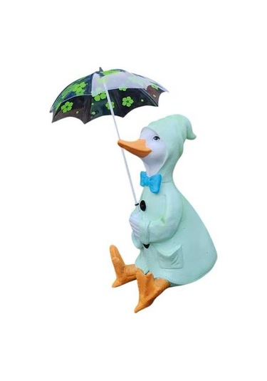 Pazly Suntek Sanatları Ördek Minyatür Heykeli El Yapımı Bahçe Dekoru 1-ördek Jx