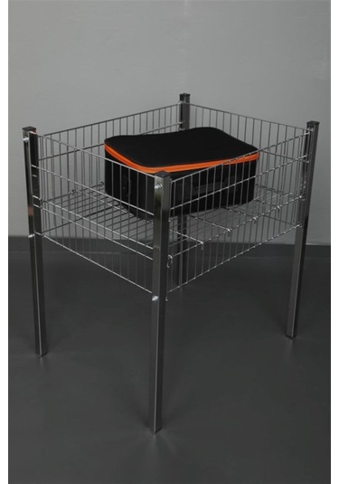 60 60 Profil Ayaklı Krom Ekonomik Sepet Renkli