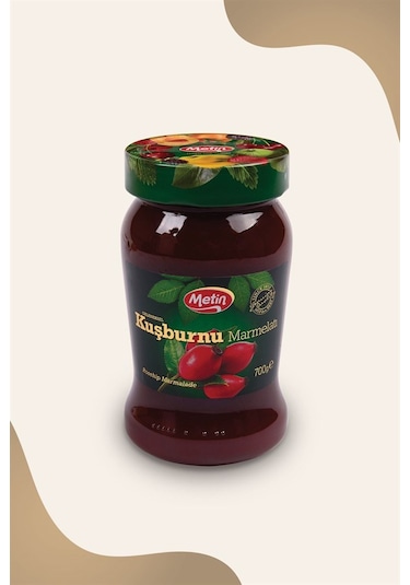 Metin Kuşburnu Marmelatı Cam 700 G