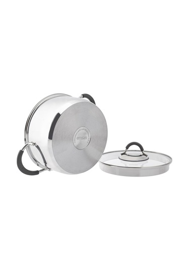 Emsan Unique 8 Parça Çelik Tencere Seti