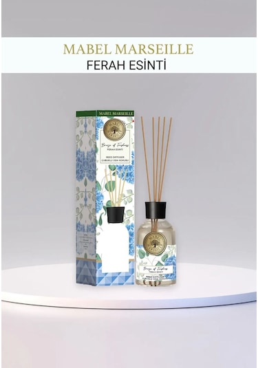 Mabel Marseille Ferah Esinti Çubuklu Oda Kokusu 100 Ml 3 Adet Temizlik Ferahlığı