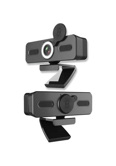 Sones C360 1080p Ağ Yüksek Çözünürlüklü Bilgisayar Kamerası Sürücüsüz Güzelleştirici Işık Kamerası Çok Yönlü Mikrofonlu, Kablo Uzunluğu: 1,8 M