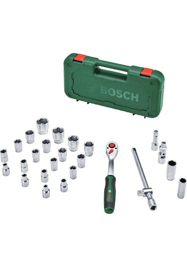 Bosch 1/2 25 Parça Cırcırlı Somun Sıkma Seti - 1600A02Z9F