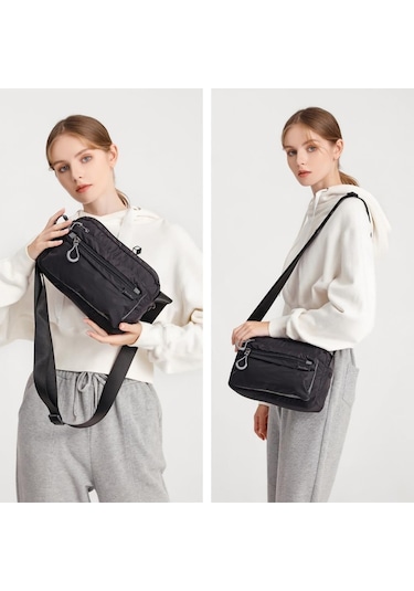 Smart Bags Ekstra Hafif Kumaş Kadın Postacı Çantası 3148 001